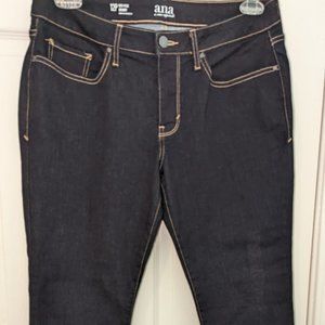 a.n.a Womens Mid Rise Skinny Fit Jean